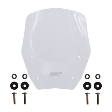 GP Kompozit BMW R 1300 GS 2024 Uyumlu Ön Cam Şeffaf 38 cm