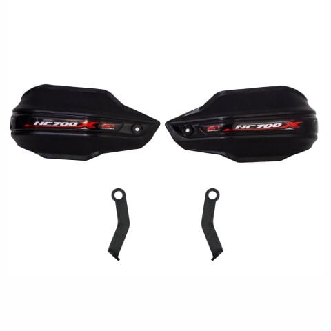 GP Kompozit Honda NC 700 X 2012-2020 Uyumlu Plastik Elcik Koruma Siyah