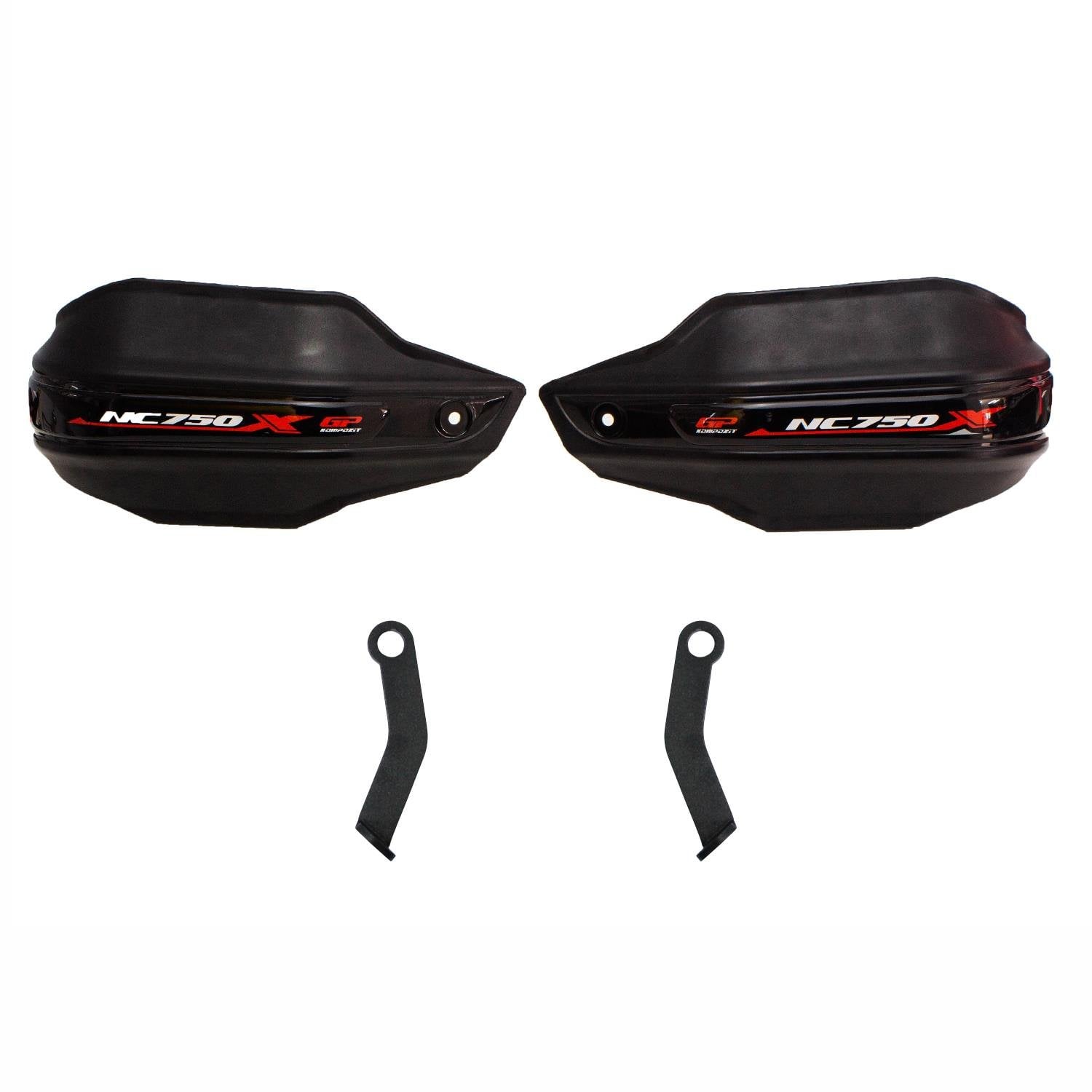 GP Kompozit Honda NC 750 X 2012-2026 Uyumlu Plastik Elcik Koruma Siyah
