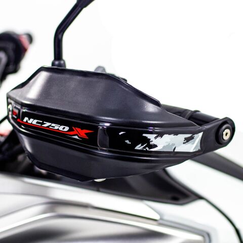 GP Kompozit Honda NC 750 X 2012-2025 Uyumlu Plastik Elcik Koruma Siyah