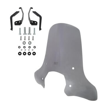 GP Kompozit Lambretta V125 / V200 Special 2021-2023 Uyumlu Ön Cam Füme