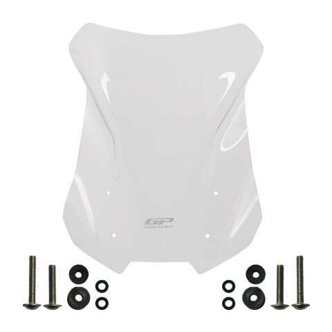 GP Kompozit Honda NX 500 2025-2026 Uyumlu Ön Cam Şeffaf