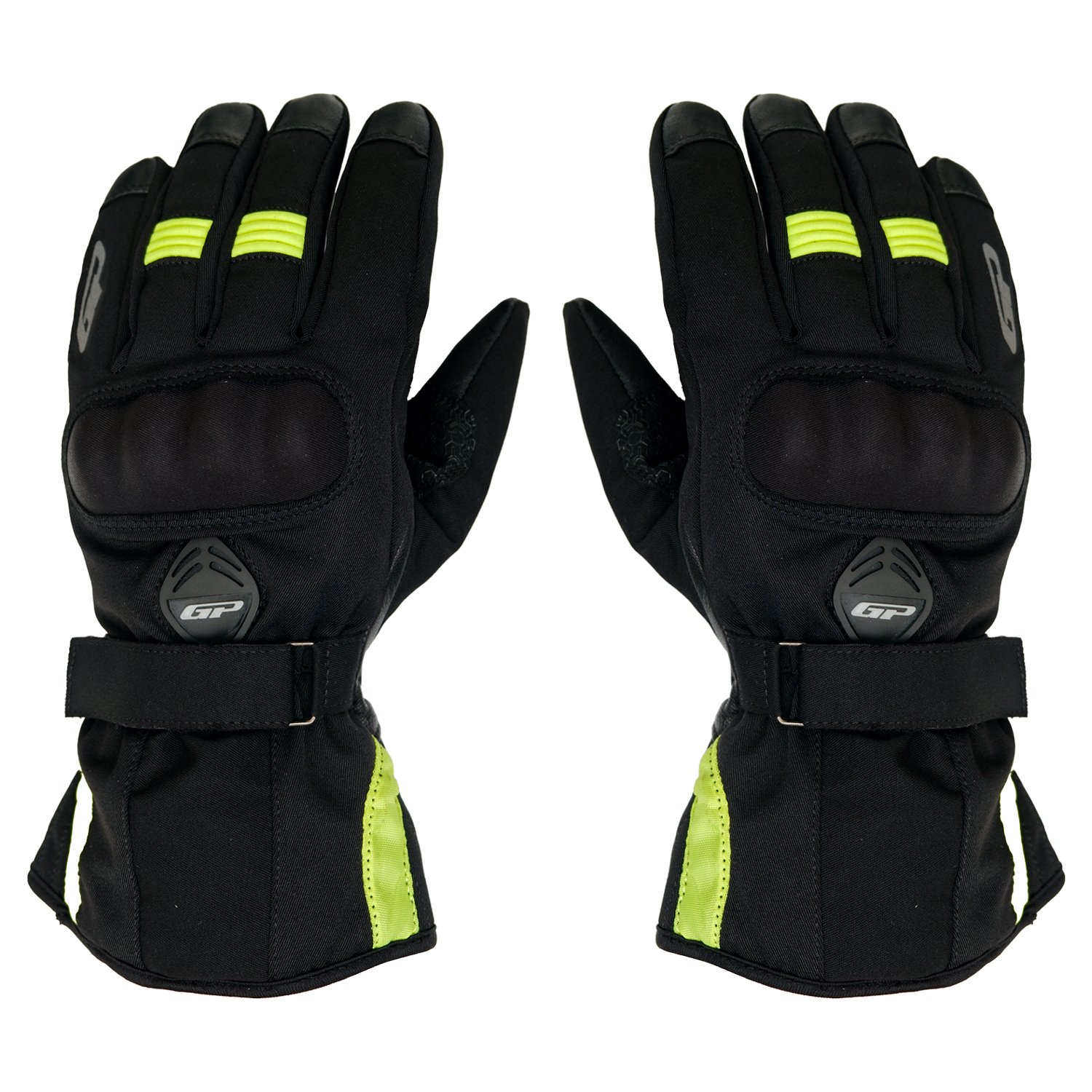 GP Kompozit ELD03-BY Korumalı Dokunmatik Suya Dayanıklı Motosiklet Eldiveni