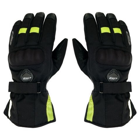 GP Kompozit ELD03-BY Korumalı Dokunmatik Suya Dayanıklı Motosiklet Eldiveni