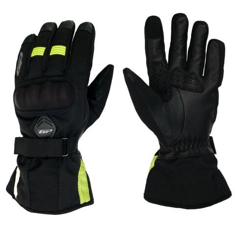 GP Kompozit ELD03-BY Korumalı Dokunmatik Suya Dayanıklı Kışlık Motosiklet Eldiveni