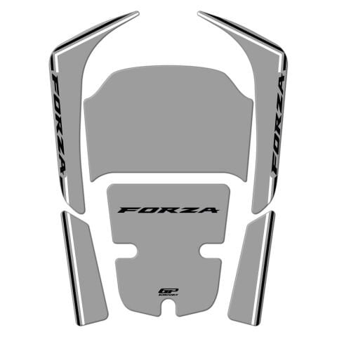GP Kompozit Honda Forza 250 2018-2026 Uyumlu Tank Pad Nardo Gri