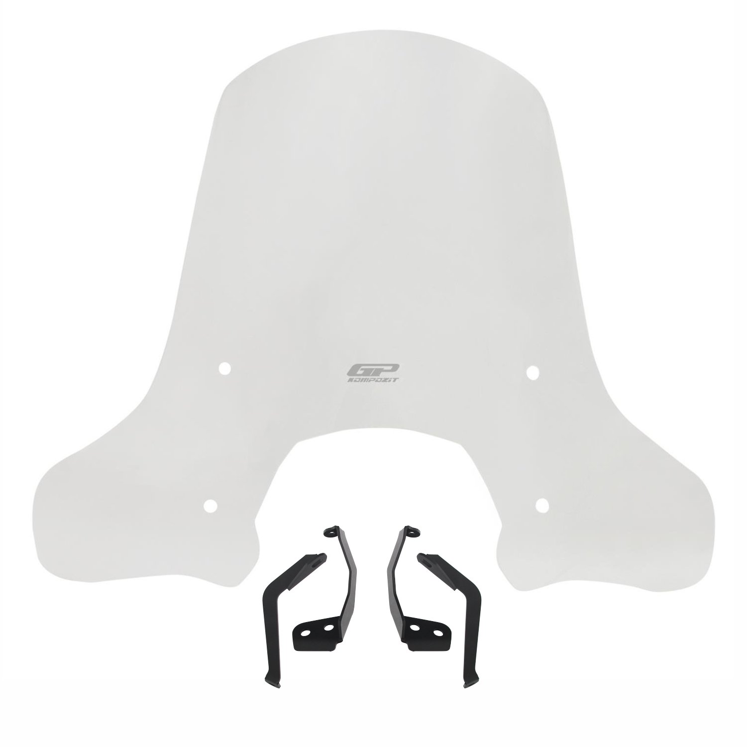 GP Kompozit Lambretta V125 / V200 Special 2021-2023 Uyumlu Ön Cam Şeffaf