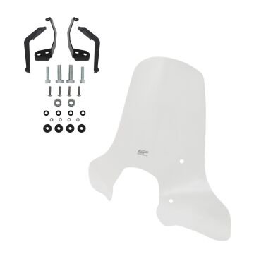 GP Kompozit Lambretta V125 / V200 Special 2021-2023 Uyumlu Ön Cam Şeffaf