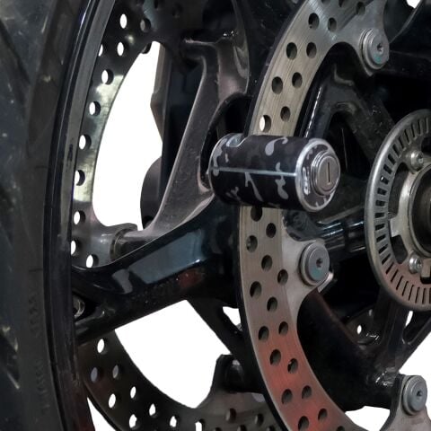 GP Kompozit DSK001 Universal Motosiklet Disk Kilidi Siyah-Gri