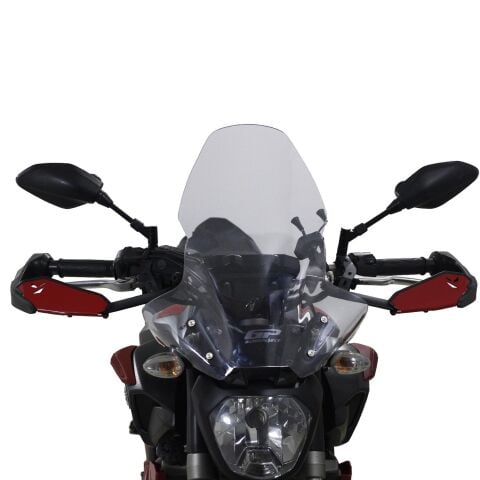 GP Kompozit Yamaha MT-07 2014-2017 Uyumlu Ön Tur Camı Siyah