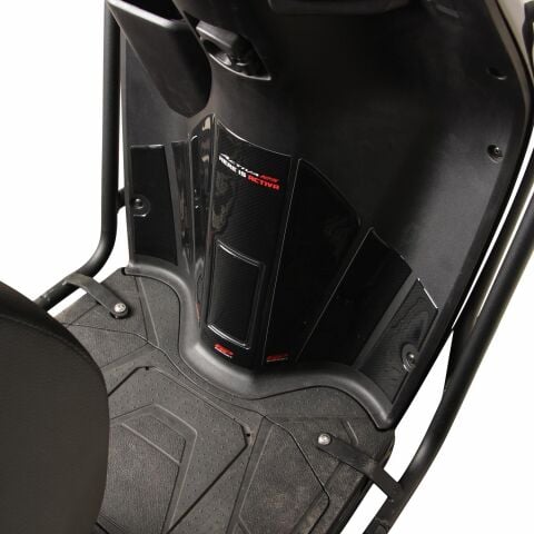 GP Kompozit Honda Activa 125 2023-2024 Uyumlu Tank Pad Seti Karbon