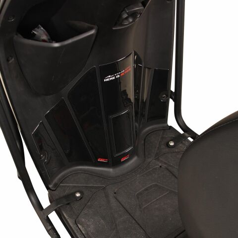 GP Kompozit Honda Activa 125 2023-2024 Uyumlu Tank Pad Seti Karbon