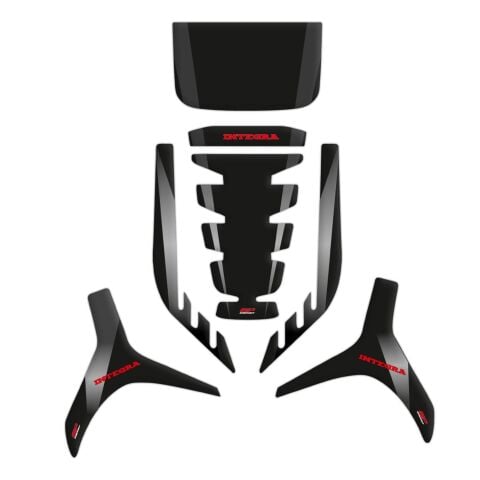 GP Kompozit Honda NC 750 D Integra 2014-2020 Uyumlu Tank Pad Siyah-Gri