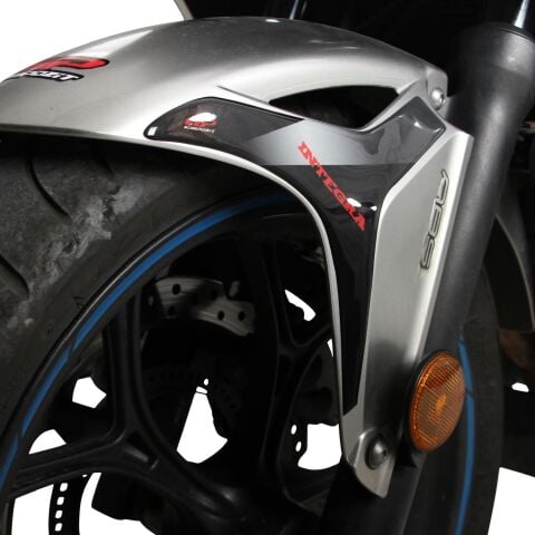 GP Kompozit Honda NC 750 D Integra 2014-2020 Uyumlu Tank Pad Siyah-Gri