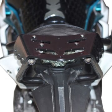 GP Kompozit CF Moto 400 NK 2017-2020 Uyumlu Arka Çanta Demiri Siyah