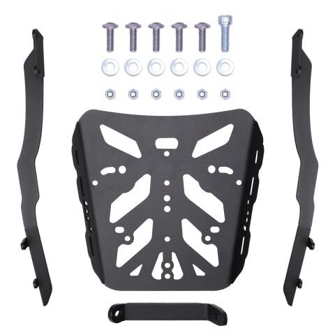 GP Kompozit Suzuki Avenis 125 2023-2024 Uyumlu Arka Çanta Demiri Siyah