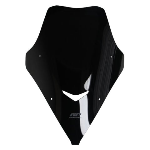 GP Kompozit SYM Jet X 125 2022-2025 Uyumlu Kısa Ön Cam Siyah