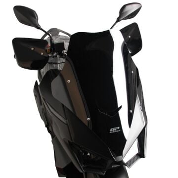 GP Kompozit SYM Jet X 125 2022-2025 Uyumlu Kısa Ön Cam Siyah