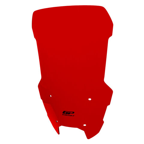 GP Kompozit Yamaha NMAX 125 / 155 2015-2020 Uyumlu Ön Cam Kırmızı