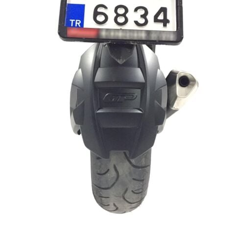 GP Kompozit Honda NC 750 D Integra 2014-2020 Uyumlu Arka Çamur Sıyırıcı Siyah