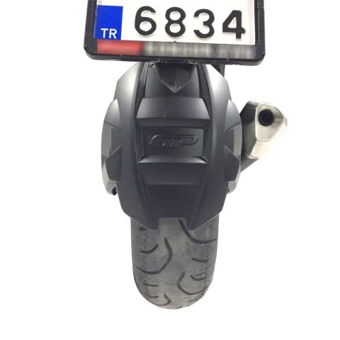 GP Kompozit Honda NC 750 D Integra 2014-2020 Uyumlu Arka Çamur Sıyırıcı Siyah