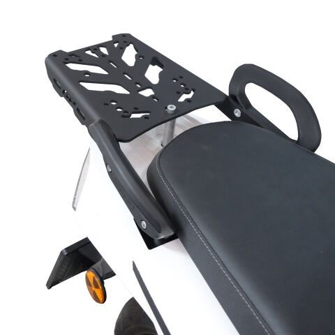 GP Kompozit Honda Dio 2021-2025 Uyumlu Arka Çanta Demiri Siyah