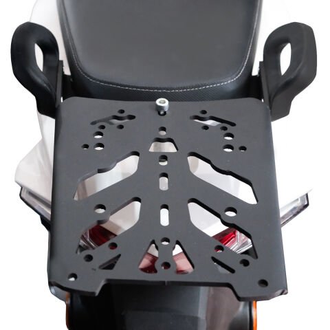 GP Kompozit Honda Dio 2021-2025 Uyumlu Arka Çanta Demiri Siyah