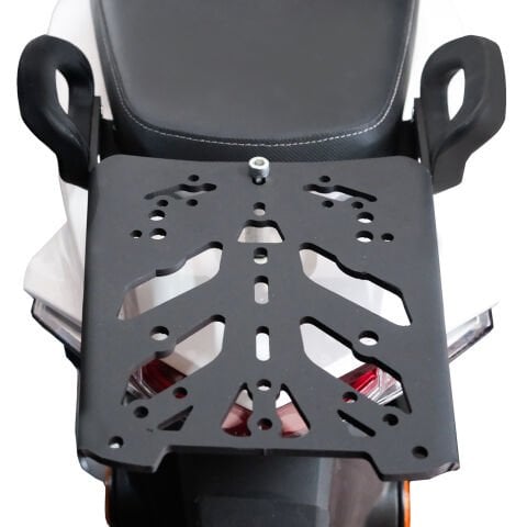 GP Kompozit Honda Dio 2021-2025 Uyumlu Arka Çanta Demiri Siyah