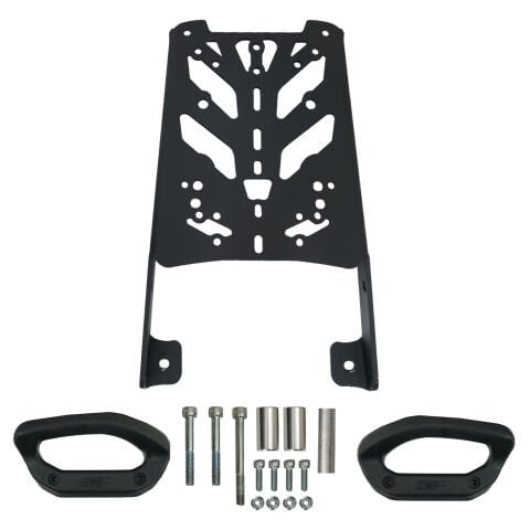 GP Kompozit Honda Dio 2021-2025 Uyumlu Arka Çanta Demiri Siyah