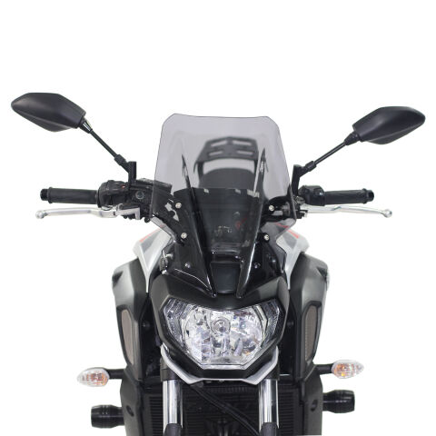 GP Kompozit Yamaha MT-07 2018-2020 Uyumlu Ön Cam Şeffaf