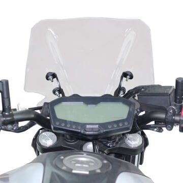 GP Kompozit Yamaha MT-07 2018-2020 Uyumlu Ön Cam Şeffaf