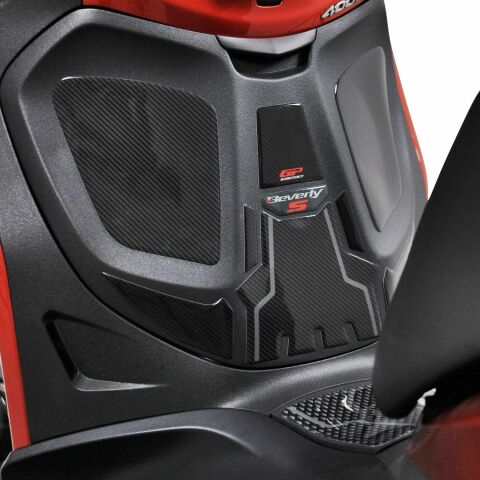 GP Kompozit Piaggio Beverly 400 S 2021-2023 Uyumlu Tank Pad Seti Karbon