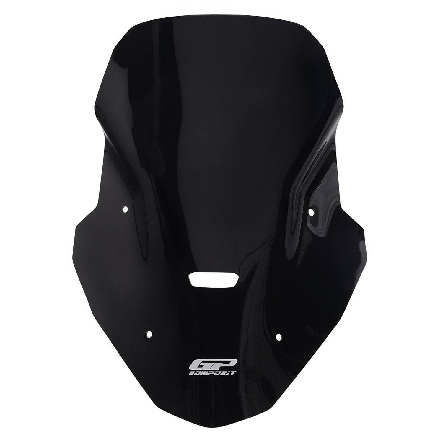 GP Kompozit RKS Reale 125 2022-2025 Uyumlu Ön Cam Siyah