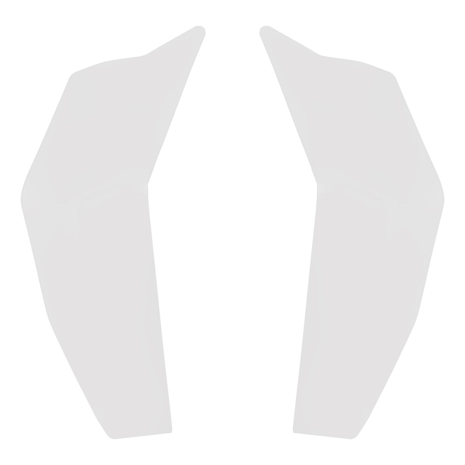 GP Kompozit Honda NC 750 X 2025 Uyumlu Yan Deflektör Şeffaf