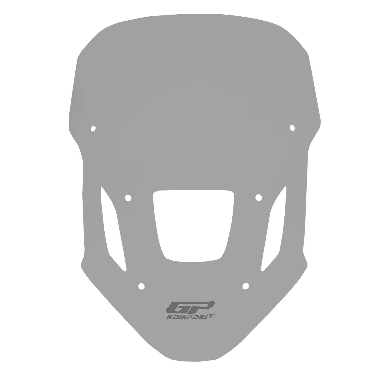 GP Kompozit Honda Africa Twin CRF1100L 2025 Uyumlu Ön Cam Füme