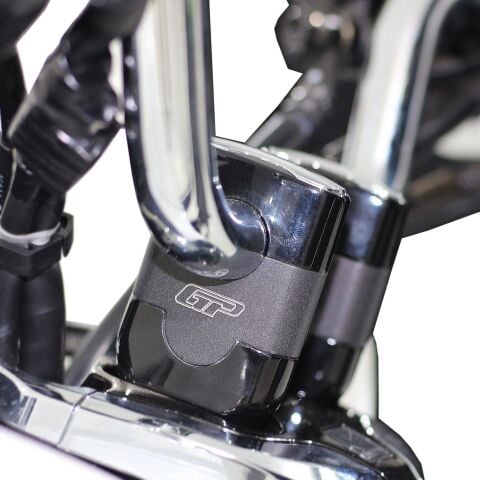 GP Kompozit Honda PCX 125 / 150 2018-2026 Uyumlu Gidon Yükseltme Siyah