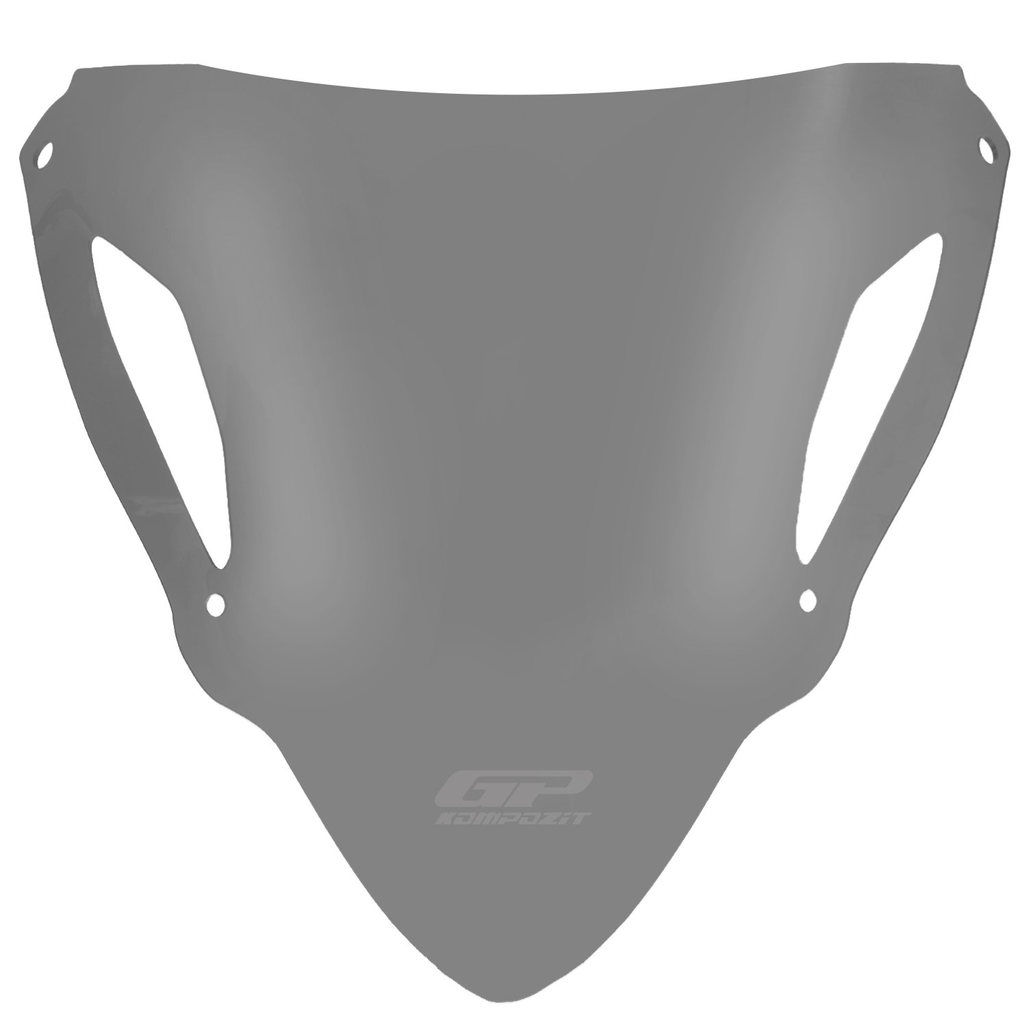 GP Kompozit Kawasaki ZX-6R 2024-2025 Uyumlu Ön Cam Füme