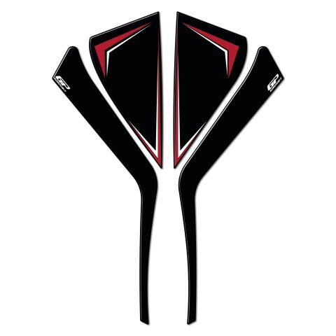 GP Kompozit Honda PCX 125 / 150 2025 Uyumlu Yan Pad Kırmızı