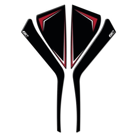 GP Kompozit Honda PCX 125 / 150 2025-2026 Uyumlu Yan Pad Kırmızı