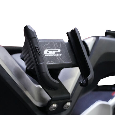 GP Kompozit PNV001 Honda PCX 125 / 150 2025-2026 Uyumlu Telefon / Navigasyon Tutucu Siyah