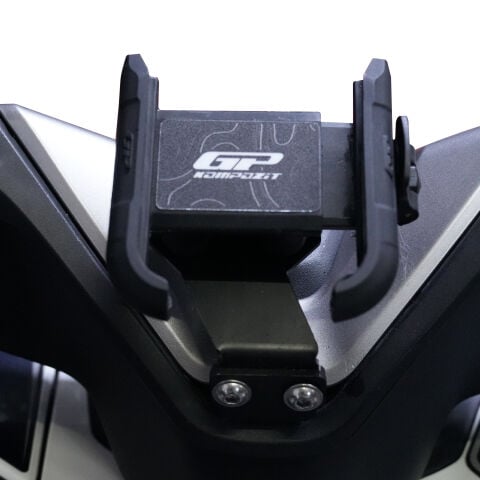 GP Kompozit PNV001 Honda PCX 125 / 150 2025-2026 Uyumlu Telefon / Navigasyon Tutucu Siyah
