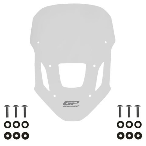 GP Kompozit Honda Africa Twin CRF1100L 2025-2026 Uyumlu Ön Cam Şeffaf