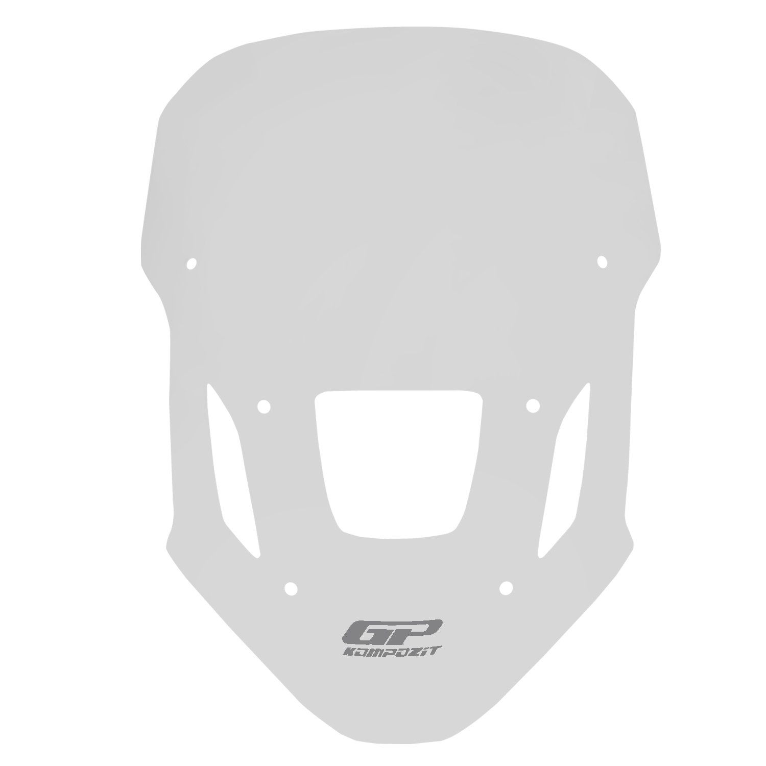 GP Kompozit Honda Africa Twin CRF1100L 2025 Uyumlu Ön Cam Şeffaf