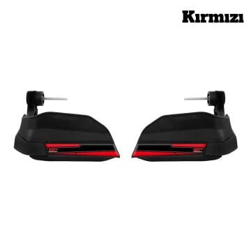 GP Kompozit RKS Reale 125 2022-2025 Uyumlu Plastik Elcik Koruma Siyah
