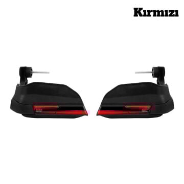 GP Kompozit RKS Reale 125 2022-2025 Uyumlu Plastik Elcik Koruma Siyah