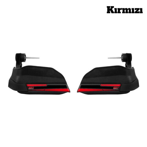 GP Kompozit RKS Reale 125 2022-2025 Uyumlu Plastik Elcik Koruma Siyah