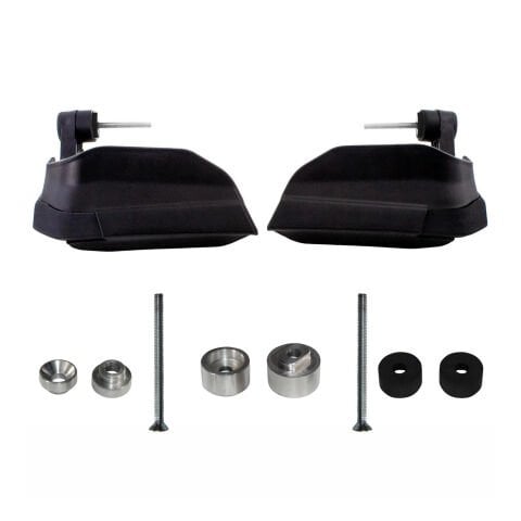 GP Kompozit RKS Reale 125 2022-2025 Uyumlu Plastik Elcik Koruma Siyah