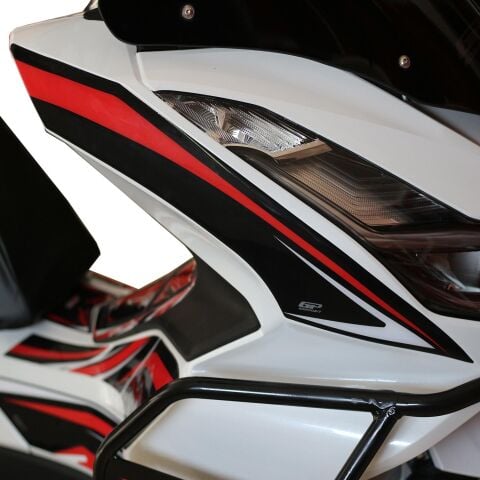 GP Kompozit Honda PCX 125 2021-2024 Uyumlu Grenaj Pad Kırmızı
