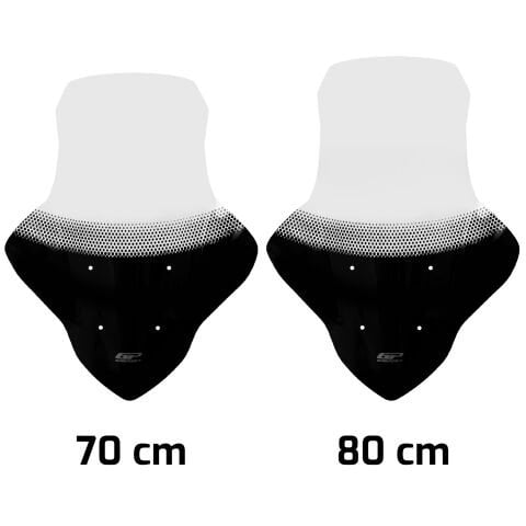 GP Kompozit Regal Raptor XSUV 125 2024-2025 Uyumlu Baskılı Ön Cam Şeffaf