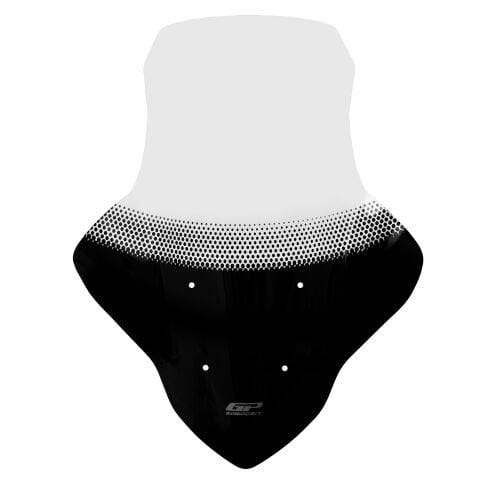 GP Kompozit Regal Raptor XSUV 125 2024-2025 Uyumlu Baskılı Ön Cam Şeffaf